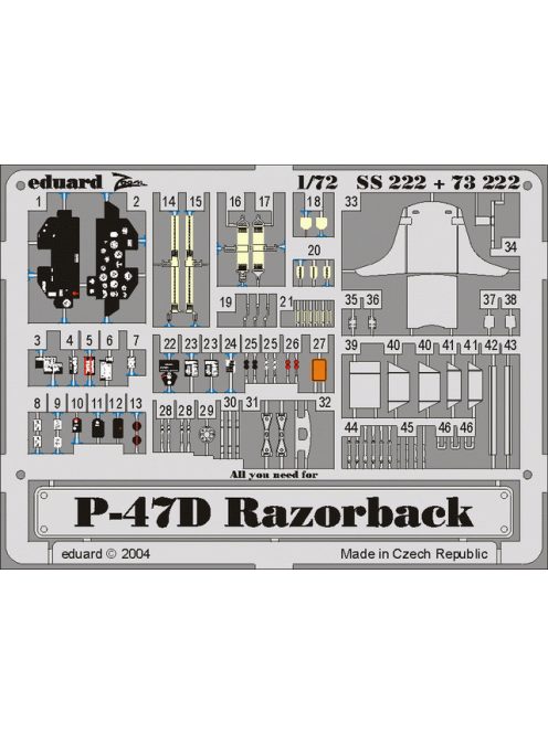 Eduard - P-47D Razorback 