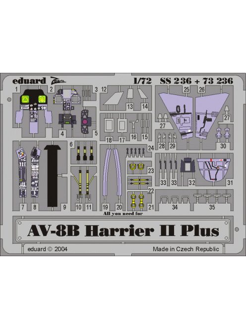 Eduard - AV-8B Harrier II Plus 