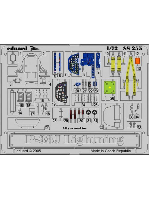 Eduard - P-38J Lightning 