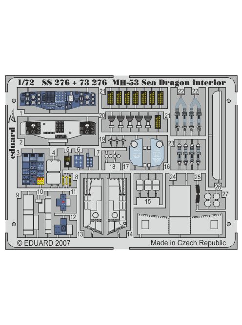 Eduard - MH-53E Sea Dragon interior for Italeri