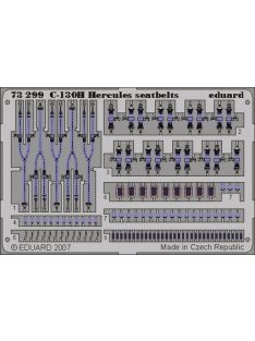 Eduard - C-130H Hercules seatbelts for Italeri