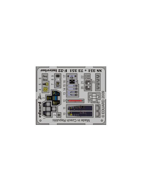 Eduard - F-22 interior (HBS) 