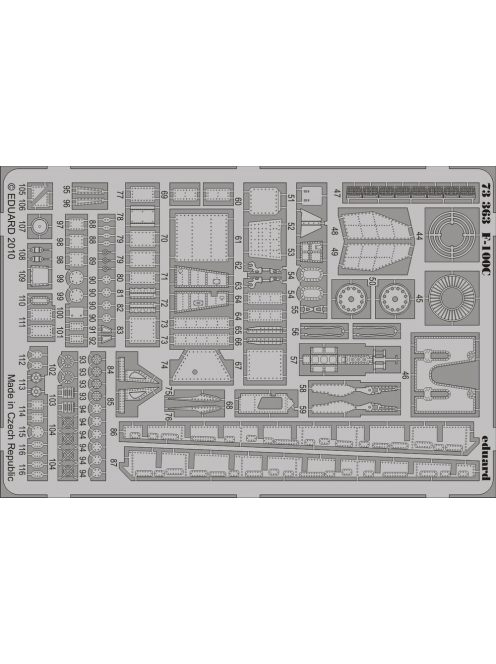 Eduard - F-100C S.A. for Trumpeter 