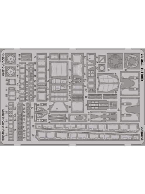 Eduard - F-100D S.A. for Trumpeter 