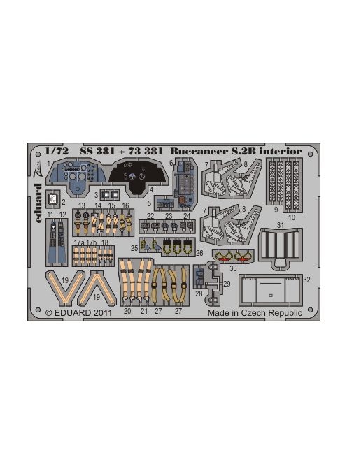 Eduard - Buccaneer S.2B S.A. for Airfix 