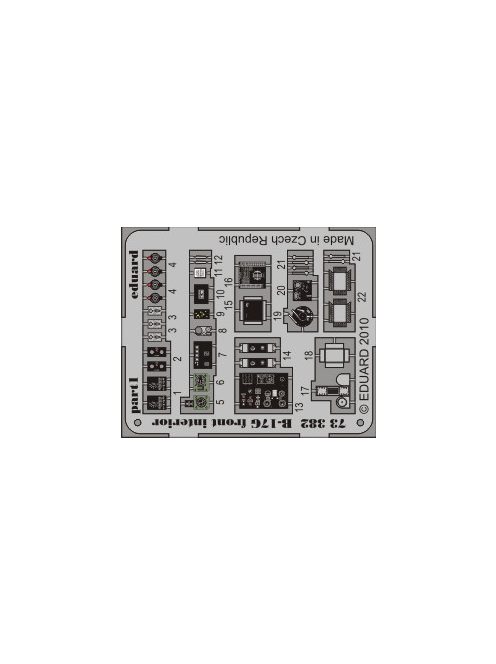 Eduard - B-17G front interior for Revell 