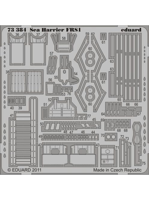 Eduard - Sea Harrier FRS.1 S.A. for Airfix 