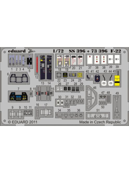 Eduard - F-22 S.A. for Academy 