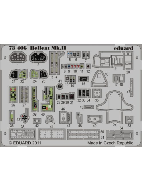 Eduard - Hellcat Mk.II S.A. for Eduard 