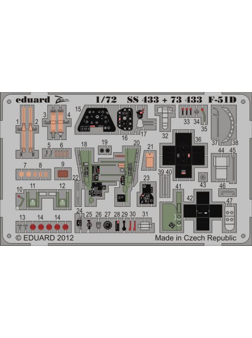Eduard - F-51D S.A. for Italeri 