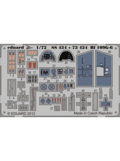 Eduard - Bf 109G-6 S.A. for Italeri 