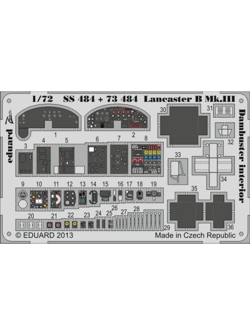Eduard - Lancaster B Mk.III Dambuster inte f.Airf 