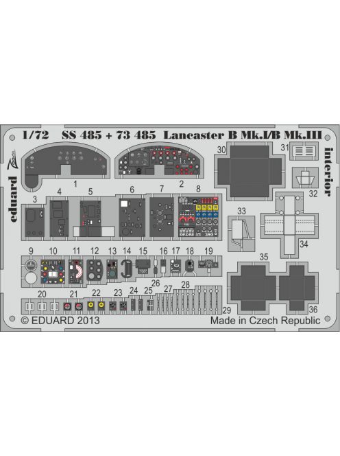 Eduard - Lancaster B Mk.I/B Mk.III interior f.Air 