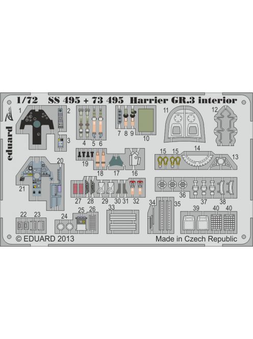 Eduard - Harrier GR.3 for Airfix 