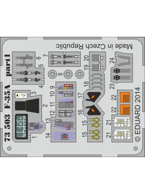 Eduard - F-35A S.A: for Academy 