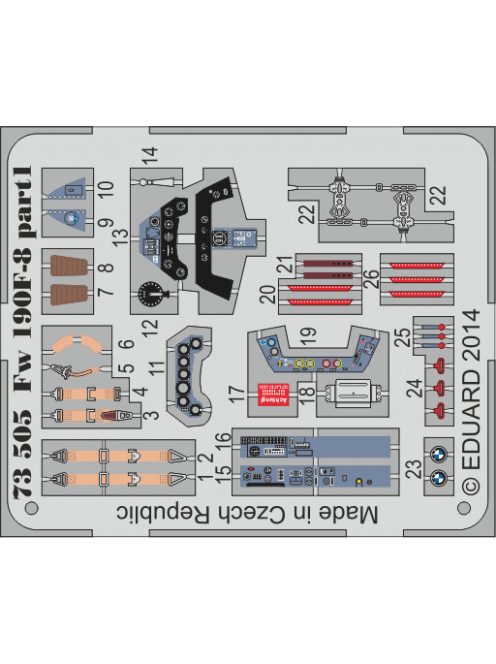 Eduard - Fw 190F-8 S.A. for Airfix 