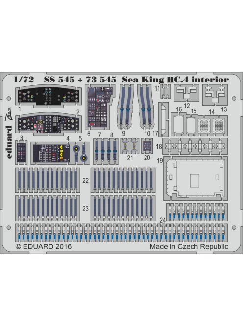 Eduard - Sea King HC.4 interior for Airfix 