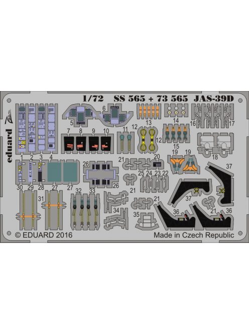 Eduard - JAS-39D for Revell 