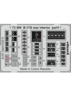 Eduard - B-17G rear interior for Airfix 