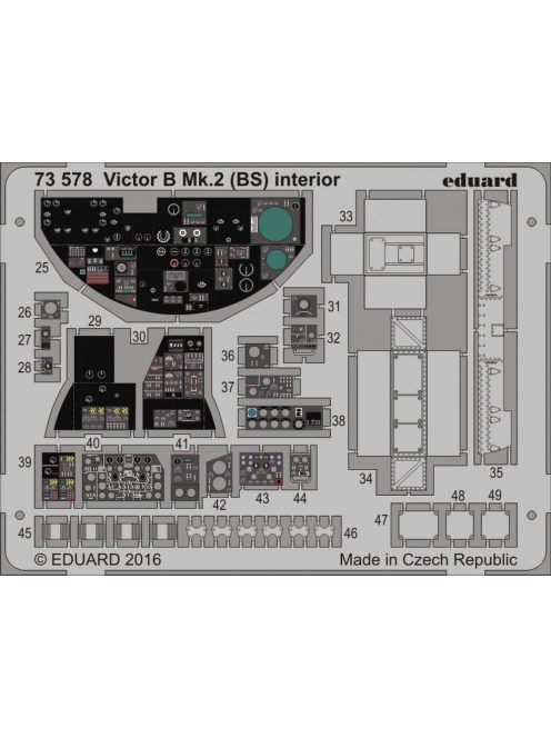 Eduard - Victor B Mk.2 (BS)interior f. Airfix 