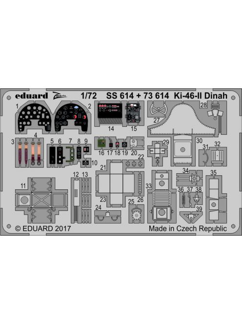 Eduard - Ki-46-II Dinah for Hasegawa 