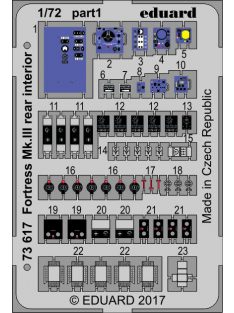 Eduard - Fortress Mk.III rear interior f.Airfix 