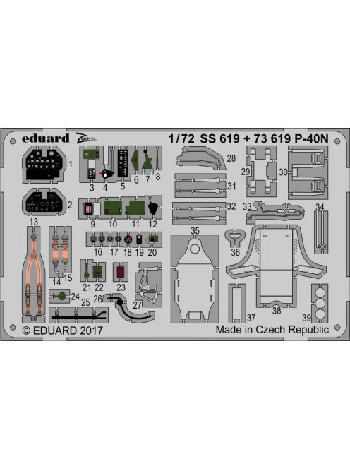 Eduard - P-40N for Special Hobby 