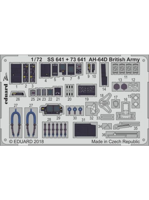 Eduard - AH-64D British Army for Academy 