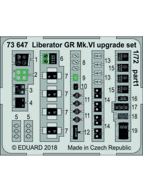 Eduard - Liberator GR Mk.VI upgrade set f.Eduard 