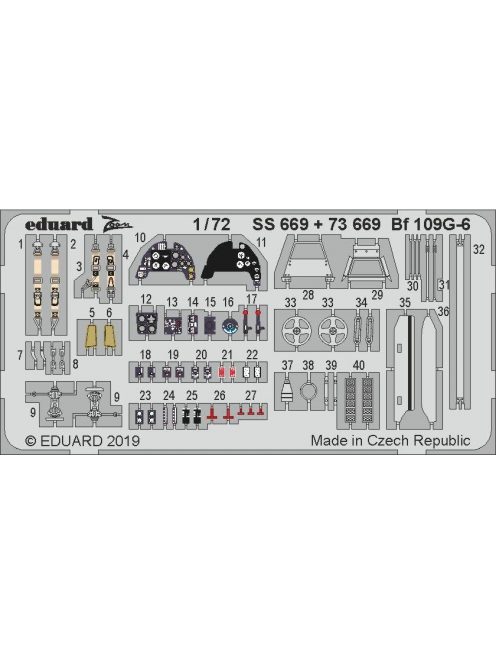 Eduard - Bf 109G-6 for Tamiya 