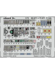 Eduard - F-14A interior for Hobby Boss 