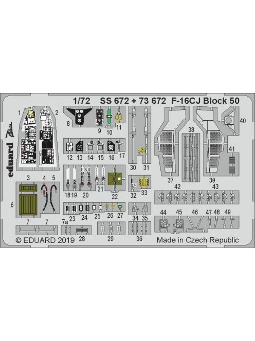 Eduard - F-16CJ Block 50 for Tamiya 