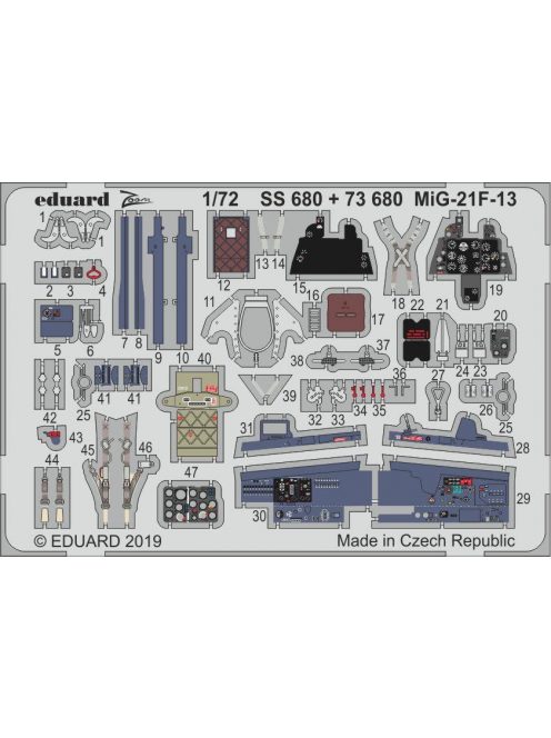 Eduard - MiG-21F-13 for Modelsvit 