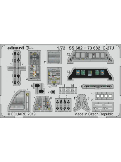 Eduard - C-27J for Italeri 