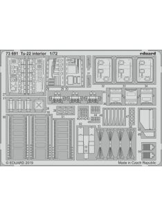 Eduard - Tu-22 interior for Trumpeter 