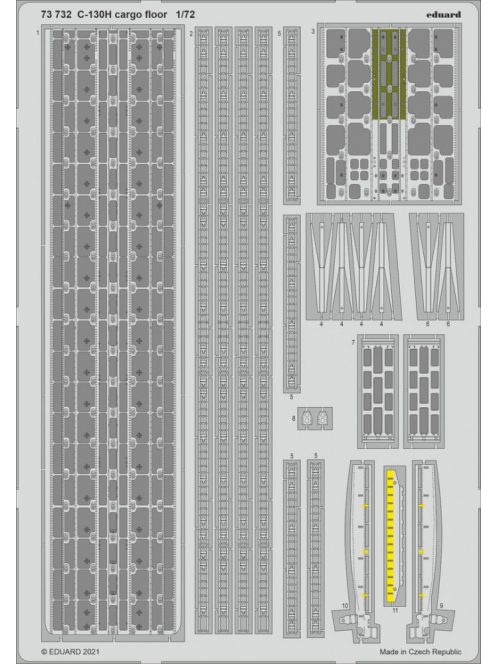 Eduard - C-130H cargo floor for Zvezda