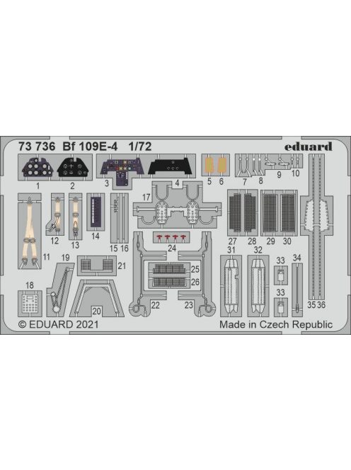 Eduard - Bf 109E-4 1/72 for SPECIAL HOBBY