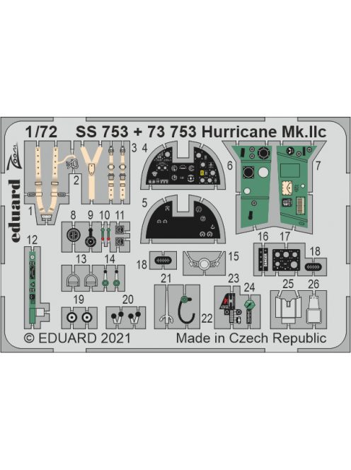 Eduard - Hurricane Mk.IIc for ZVEZDA