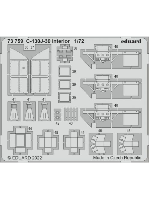 Eduard - C-130J-30 Interior For Zvezda