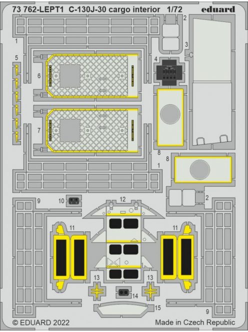 Eduard - C-130J-30 Cargo Interior For Zvezda