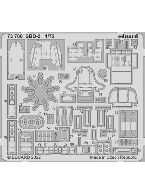 Eduard - SBD-3 for FLYHAWK