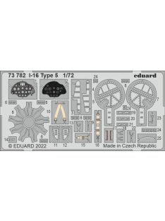 Eduard - I-16 Type 5 for CLEAR PROP