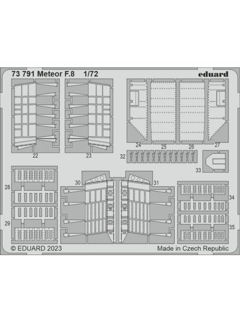 Eduard - Meteor F.8 1/72 for AIRFIX