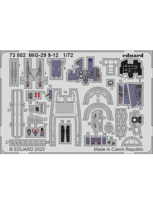 Eduard - MiG-29 9-12 1/72 GREAT WALL HOBBY