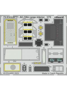 Eduard - AC-130J cargo interior 1/72 ZVEZDA