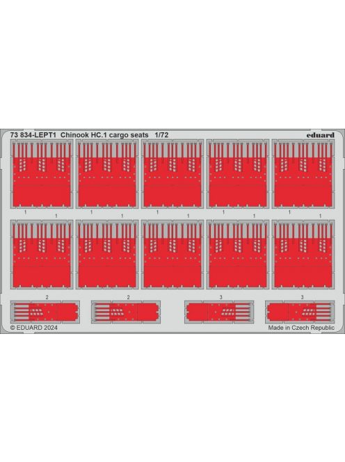 Eduard - Chinook HC.1 cargo seats  AIRFIX