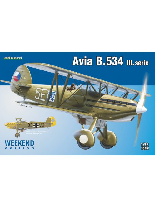 Eduard - Avia B.534 III. Serie Weekend Edition