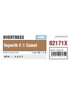 Eduard - 1/48 Sopwith F.1 Camel OVERTREES