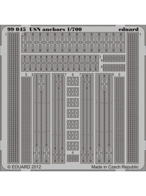 Eduard - USN anchors 1/700 