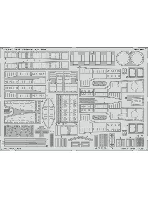 Eduard - B-24J PART II  HOBBY BOSS